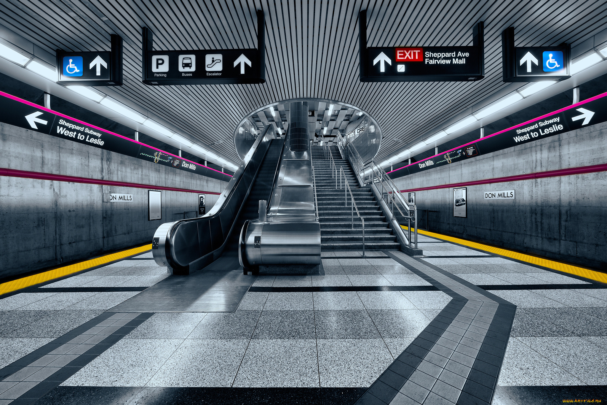 don mills subway station, , , , 